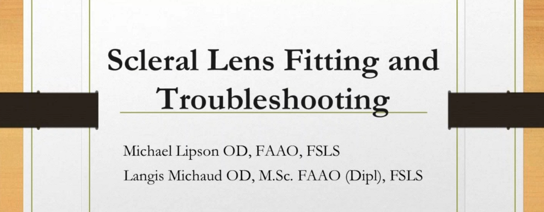 Вебінар з питань складних випадків підбору склеральних лінз